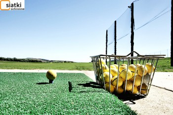 Siatki Mrągowo - Siatki na strzelnice golfowe, produkowana na wymiar dla terenów Mrągowa